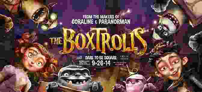A Banner Featuring The Characters And Setting Of The Boxtrolls The Art Of The Boxtrolls