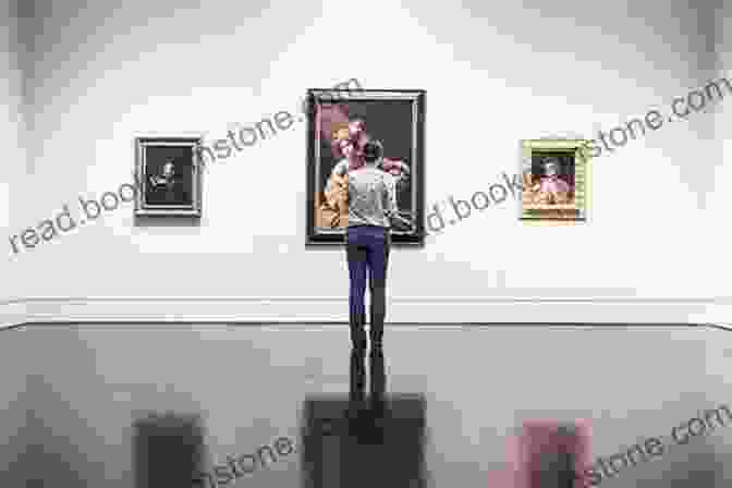 A Curator In A Museum Standing In Front Of A Painting. The New Curator: Exhibiting Architecture And Design