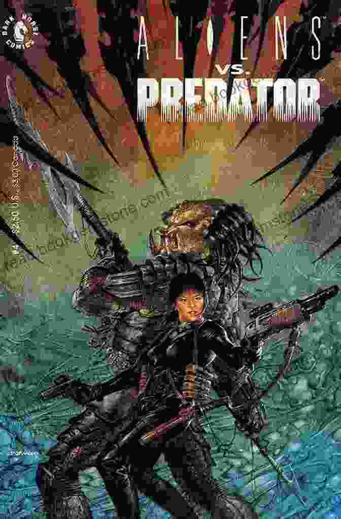 A Fierce Battle Between Predator And Alien Warriors During The Rage War Predator Incursion: The Rage War 1