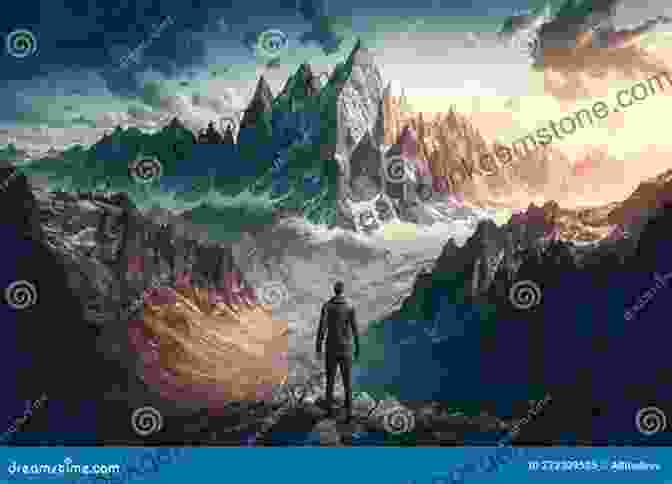 A Hero Stands At The Precipice Of A Towering Mountain, Gazing Out At A Vast And Unknown Landscape, Symbolizing The Boundless Possibilities And Challenges That Lie Ahead Starborn And Godsons (Heorot 3)