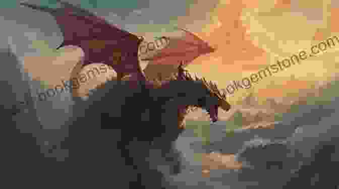 A Majestic Dragonrider Soaring Through Vibrant Skies, Its Wings Outstretched In An Exhilarating Flight. Dragon Seed: A LitRPG Dragonrider Adventure (The Archemi Online Chronicles 1)