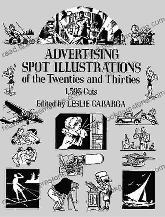 A Montage Of Popular Advertising Cuts From The Twenties And Thirties, Depicting A Range Of Products And Services. Popular Advertising Cuts Of The Twenties And Thirties (Dover Pictorial Archive)
