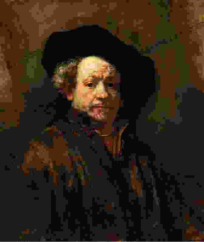 A Self Portrait By Rembrandt Van Rijn, Showing The Artist In A Black Hat And White Collar. His Face Is Turned Slightly To The Side, And He Is Looking Out Of The Frame With A Serious Expression. Keeping An Eye Open: Essays On Art