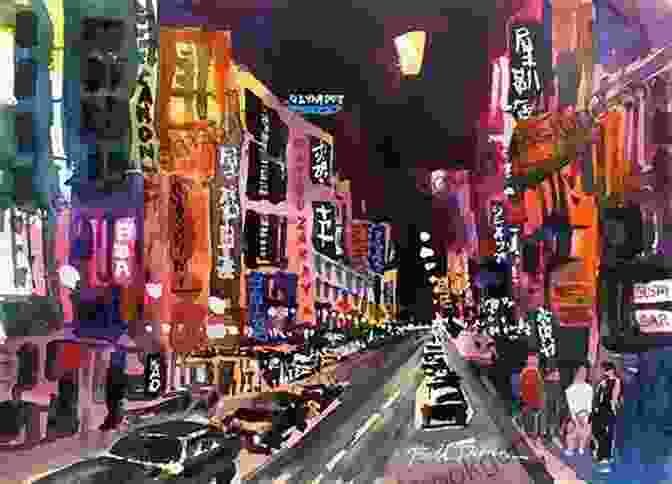 A Vibrant Cityscape Painting By Ev Hales, Capturing The Hustle And Bustle Of City Life. Painting Urban Spaces: Cityscapes (Painting With Ev Hales 9)