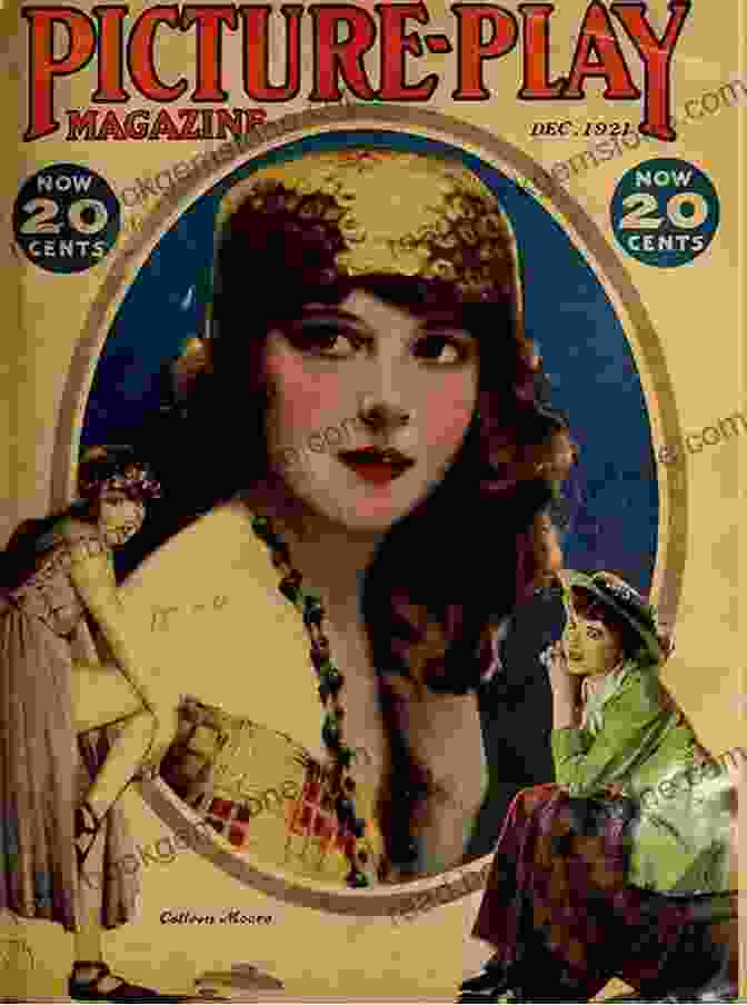 A Vintage Poster Advertising A Silent Film, Featuring A Dramatic Scene Of A Man And Woman Embracing Surrounded By Swirling Art Nouveau Motifs Silent Cinema Brian J Robb