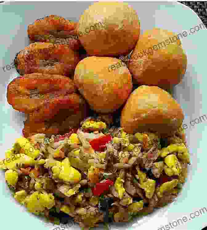 Ackee And Saltfish, A Traditional Jamaican Breakfast Dish Jamaican Recipes Cookbook: Over 50 Most Treasured Jamaican Cuisine Cooking Recipes (Caribbean Recipes)
