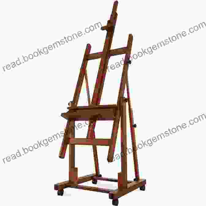An Easel Holding A Canvas How To Oil Paint: An To Oil Painting In Realism (Beginner 1)
