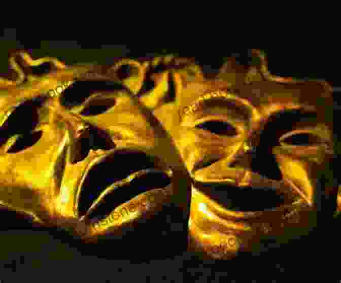 An Image Of A Theatrical Mask, Representing The Hidden Identities And Motivations Of The Characters In The Great Train Robbery Michael Crichton