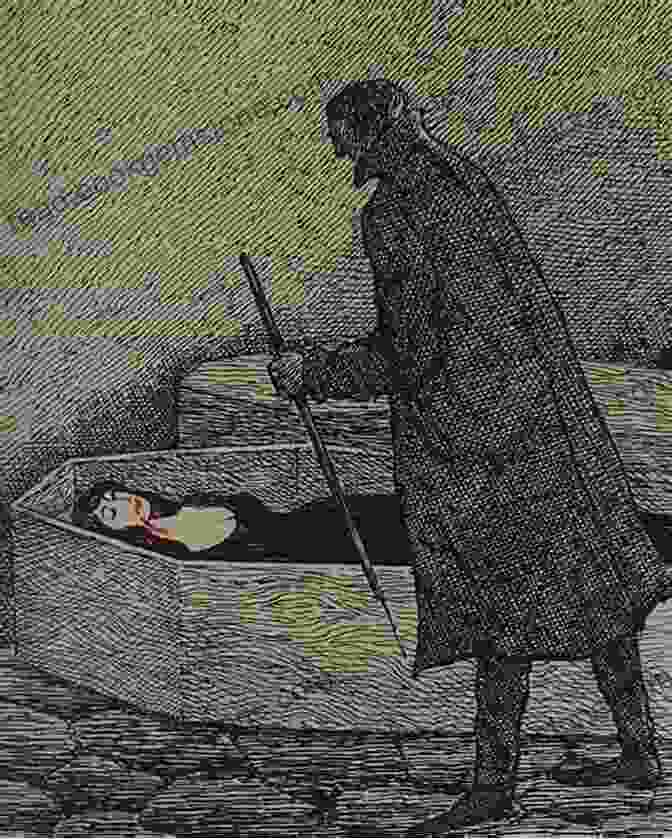 Edward Gorey Illustration Of A Man And Woman In A Boat Born To Be Posthumous: The Eccentric Life And Mysterious Genius Of Edward Gorey