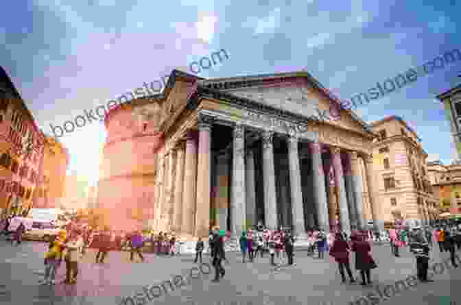 Pantheon With Chris Hechtl Standing In Front Of The Facade Pantheon Chris Hechtl