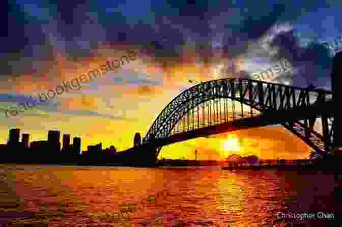 Sydney Harbour Bridge At Sunset Splendors Of Sydney Steve Kaffen