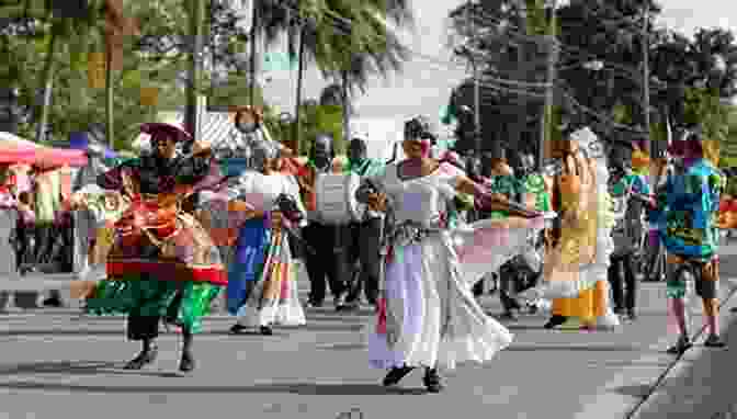 Traditional Barbadian Dancers Perform During A Cultural Festival BARBADOS: Pink Sand And Turquoise Water
